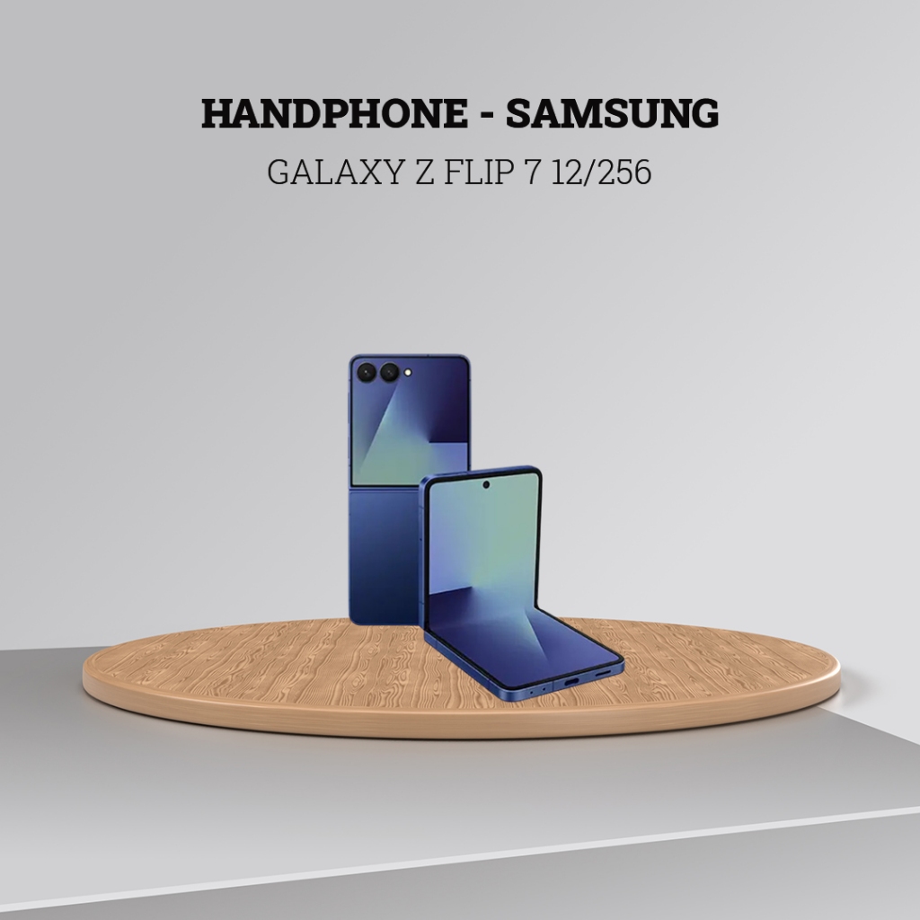 Handphone SAMSUNG Galaxy Z FLIP 7 RAM 12 GB Internal 256 GB
