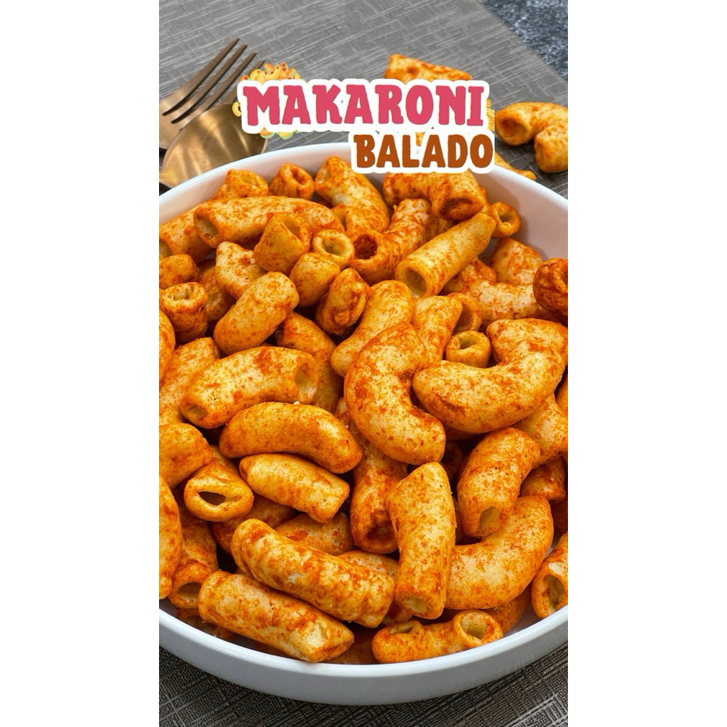 

Kerupuk Makaroni Kembang Pedas / Asin 250 gr (1/4 kg)