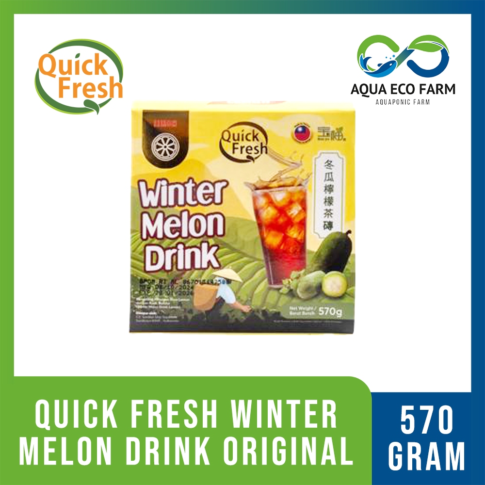 

[AquaEcoFarm] Quick Fresh Winter Melon Drink Original 570gr | Bandung