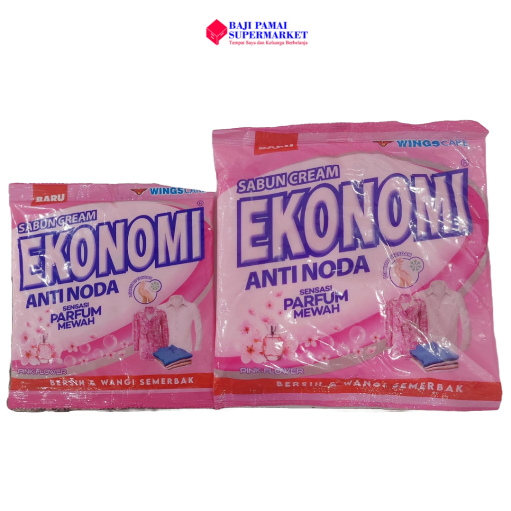 Ekonomi Sabun Cream Anti Noda Pink Flower All Ukuran