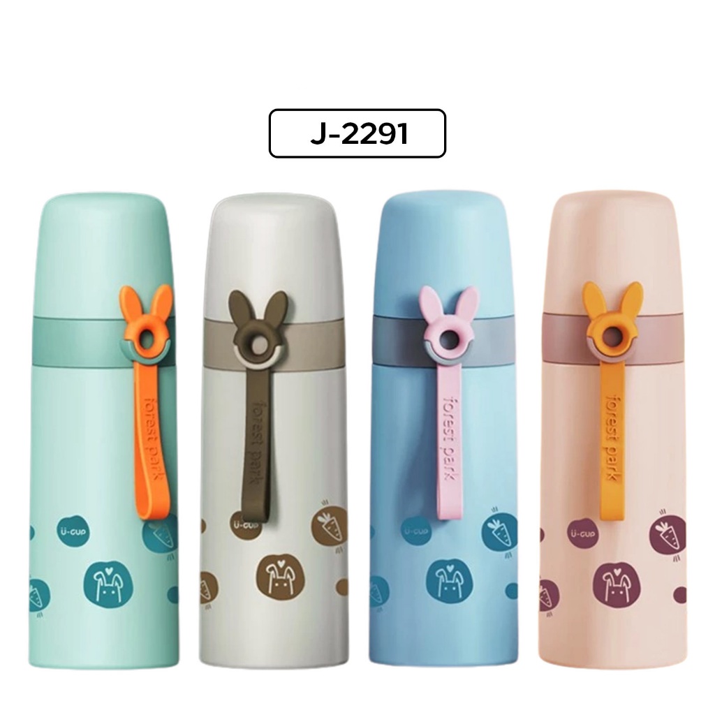 Botol Minum Anak Stainless X&W J-2291 Tumbler Flask 350ml