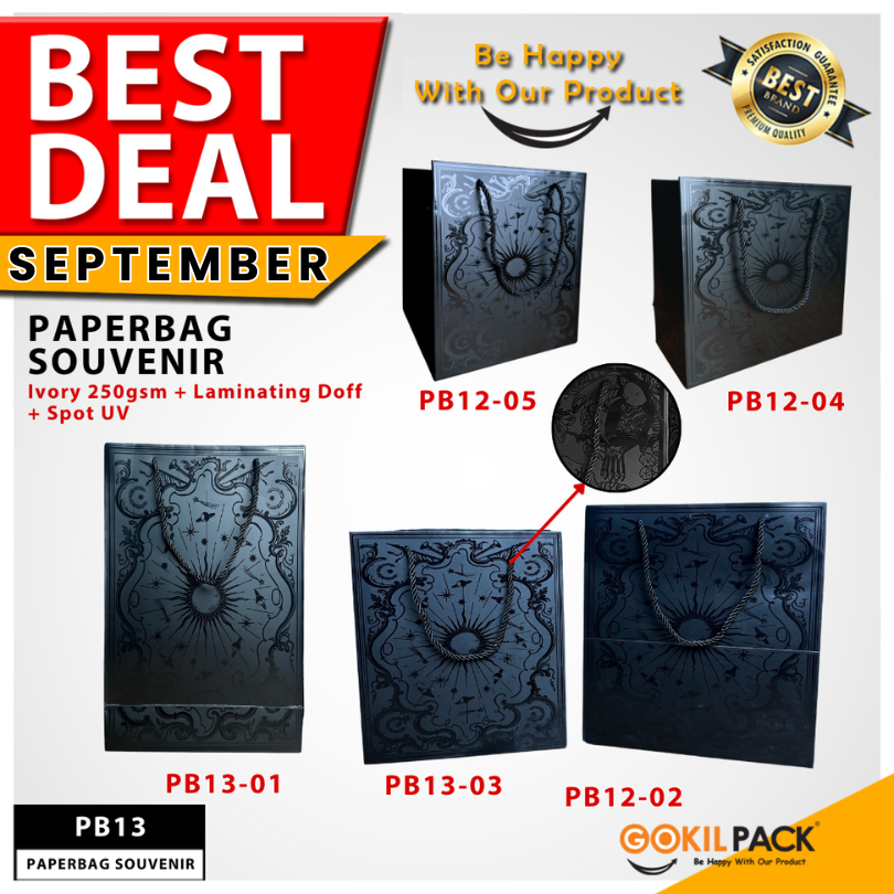 

Paper Bag Hadiah Jumbo / Premium Gift Bag / Tas Kado Jinjing / PB13