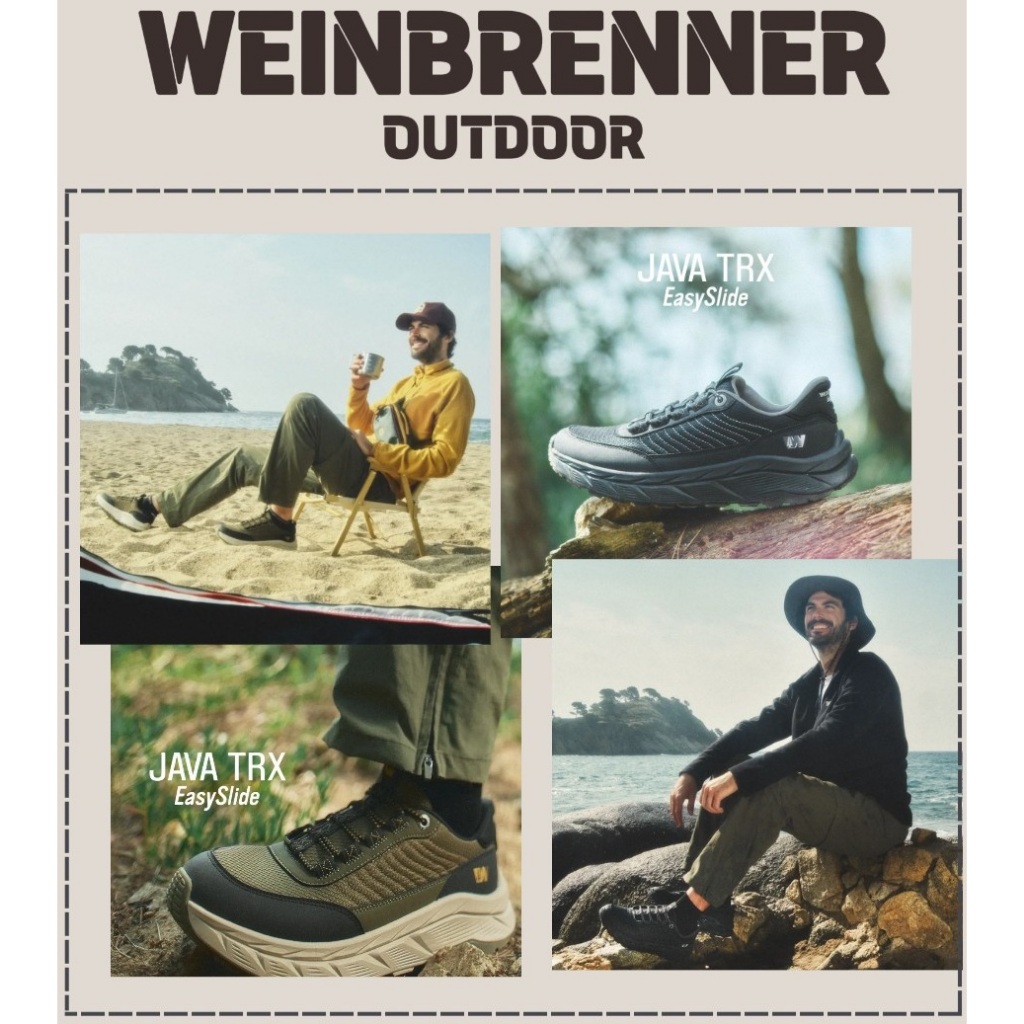 WEINBRENNER Sepatu Outdoor Pria JAVA EASYSLIDE