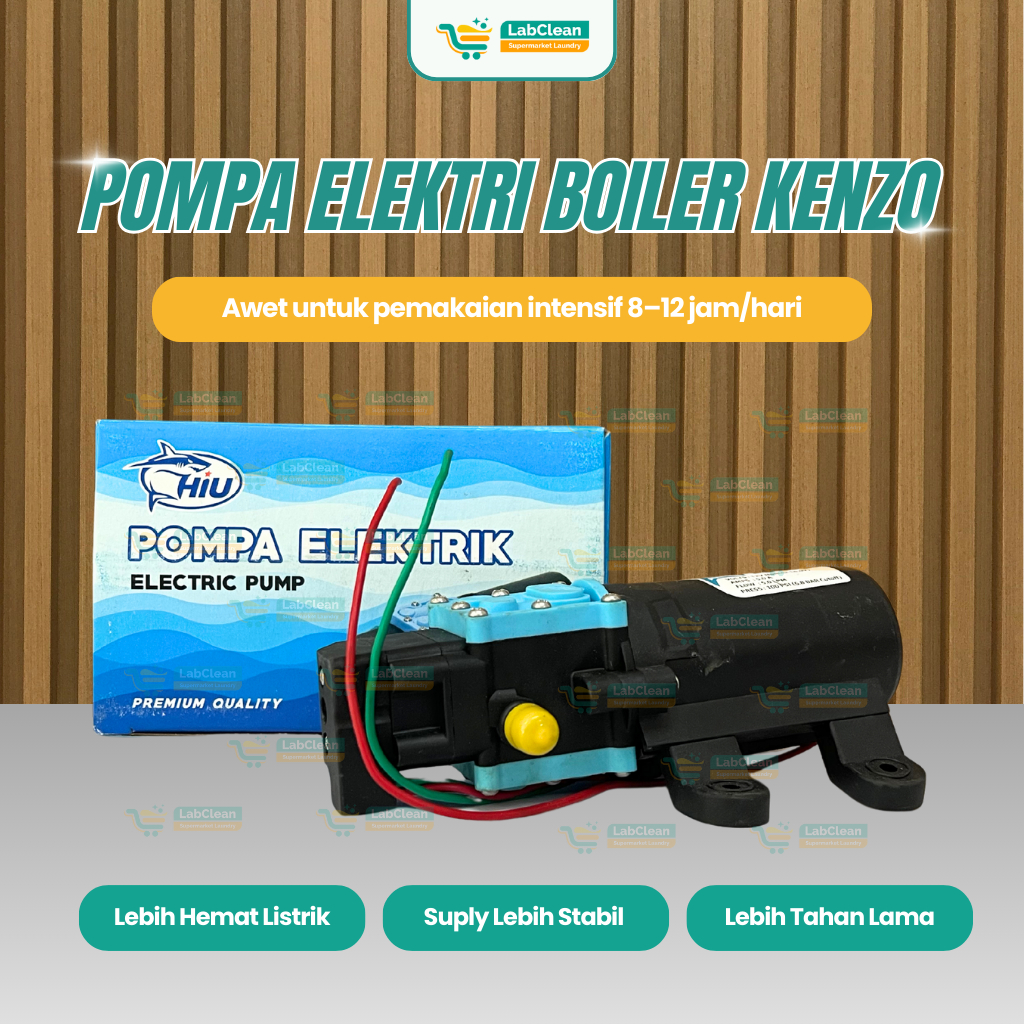 Pompa Boiler Otomatis Kenzo - Pompa Elektrik Merk Hiu untuk | Pompa Air Boiler Laundry
