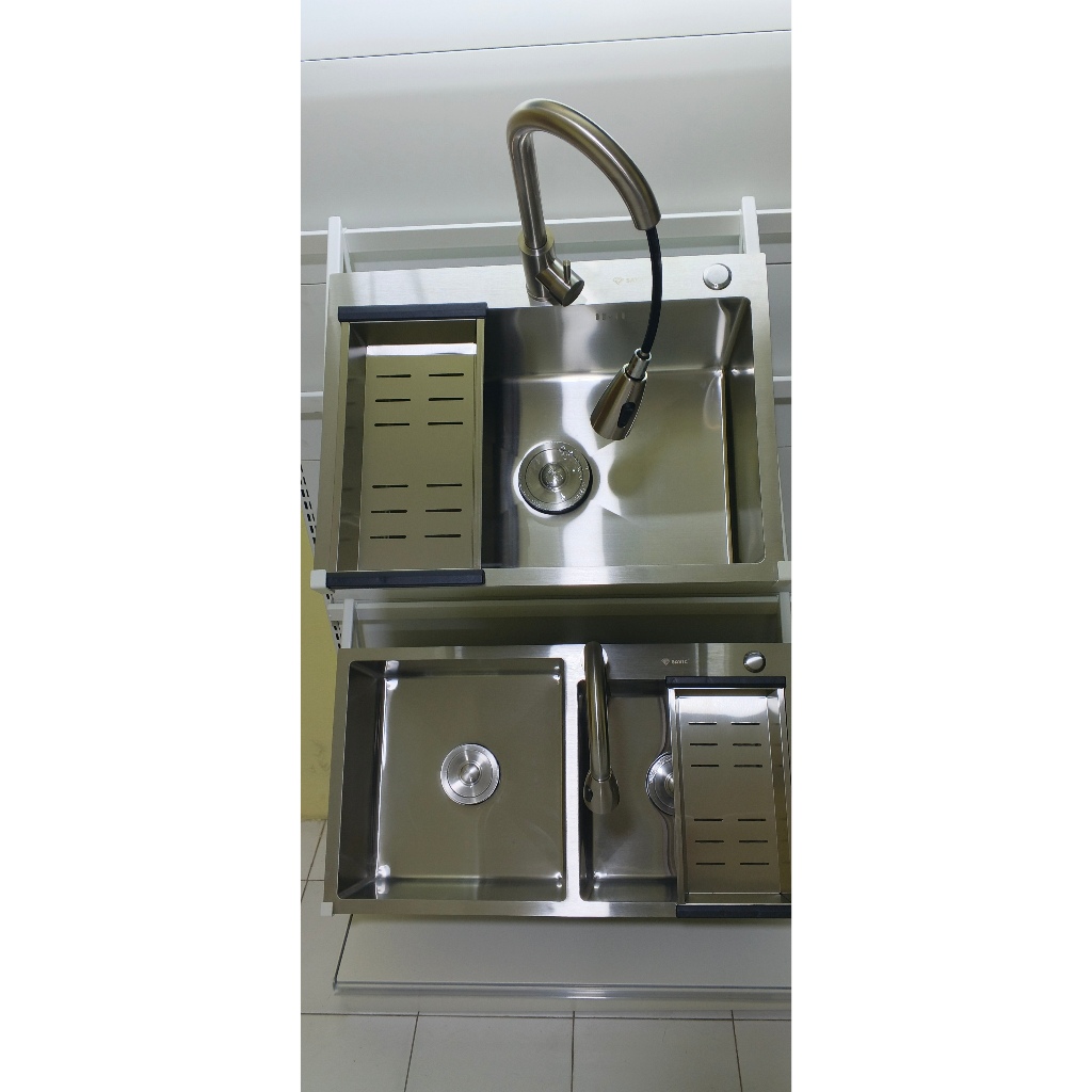 SAVIC Kitchen Sink 60cm x 45 cm // Bak Cuci Piring 60x45 // BCP 6045 G1075