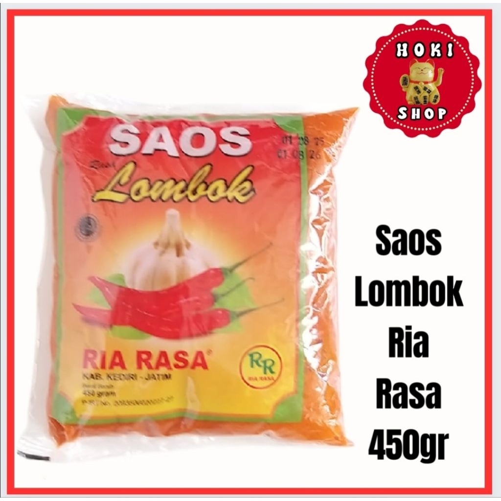 

Ria Rasa Saos Cabe 450gr / Saos Cilok / Saos Bakso / Saos Pentol / Saus Pentol