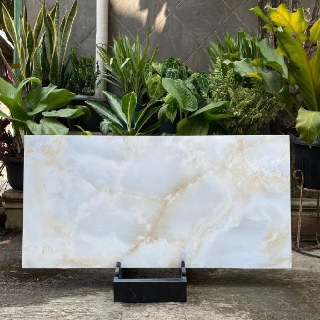 Dragon L Cream Granit Lantai 60x120 Glaspolis / Garuda Tile