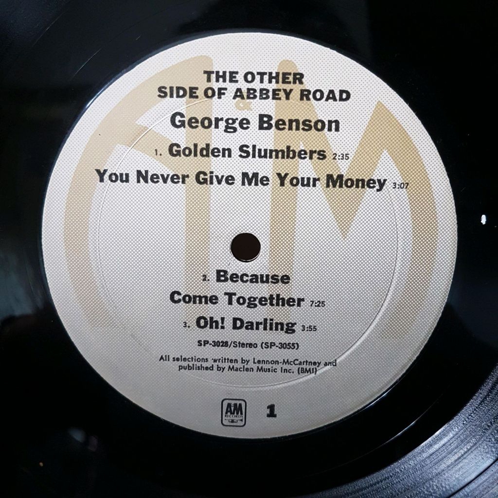 Vinyl Piringan Hitam 12 inch George Benson - The Other Side Of Abbey Road