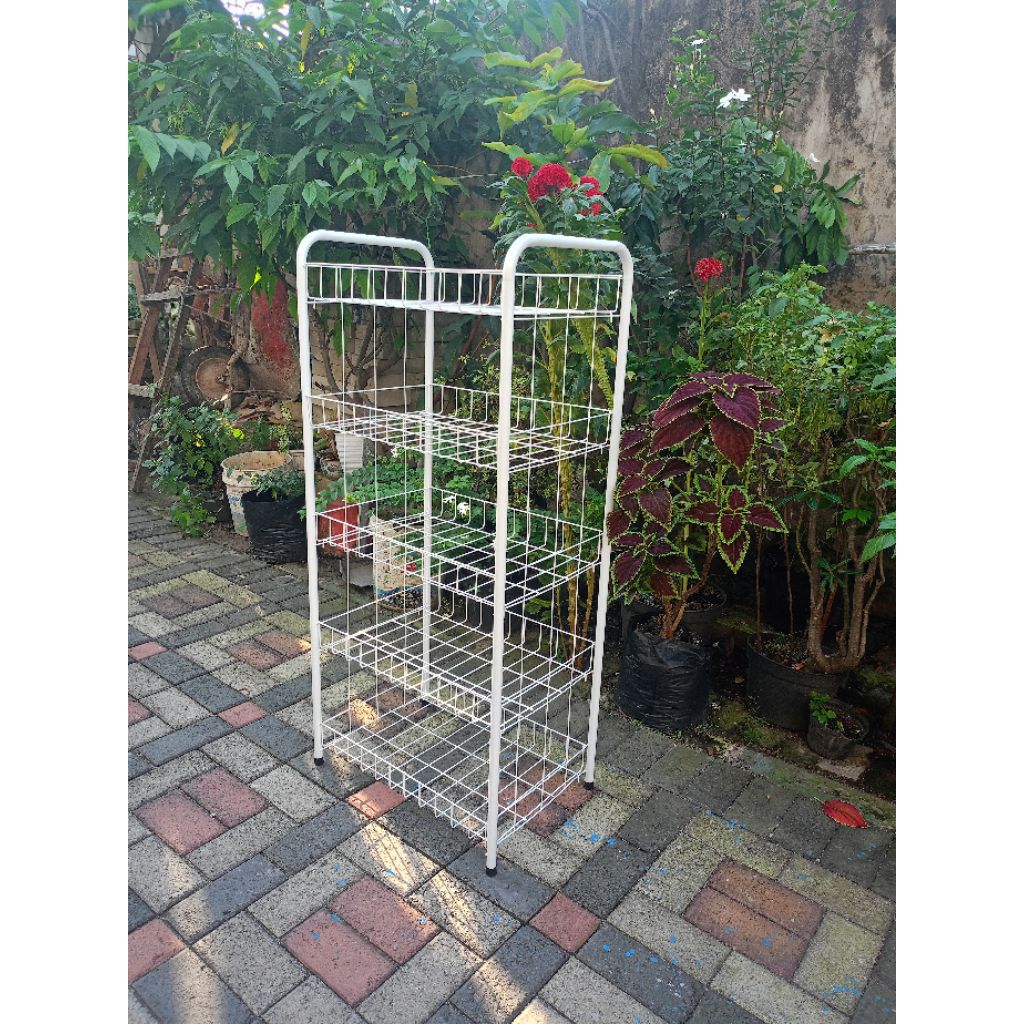 rak serbaguna 5 susun,rak jajan,rak toko,rak buat jualan