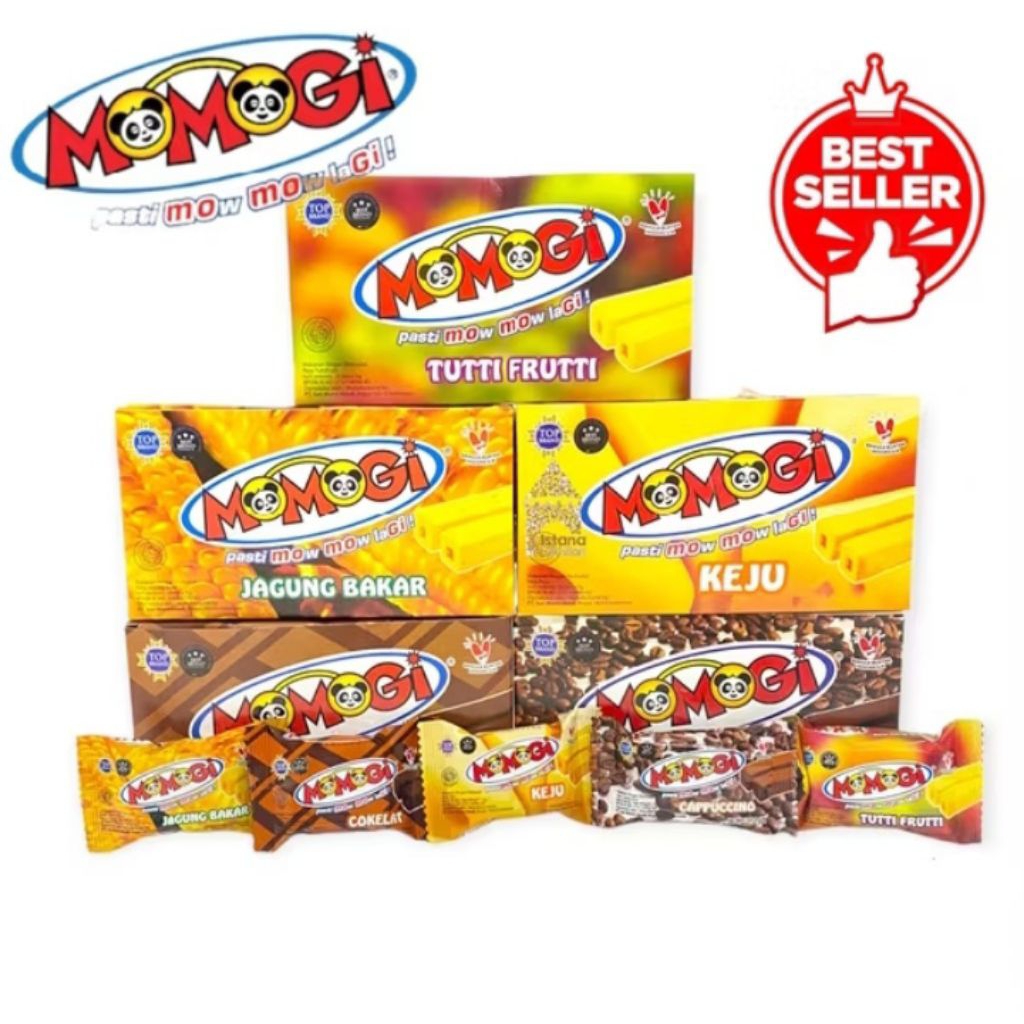 

Momogi Stick Snack Extrudat isi 20 bks