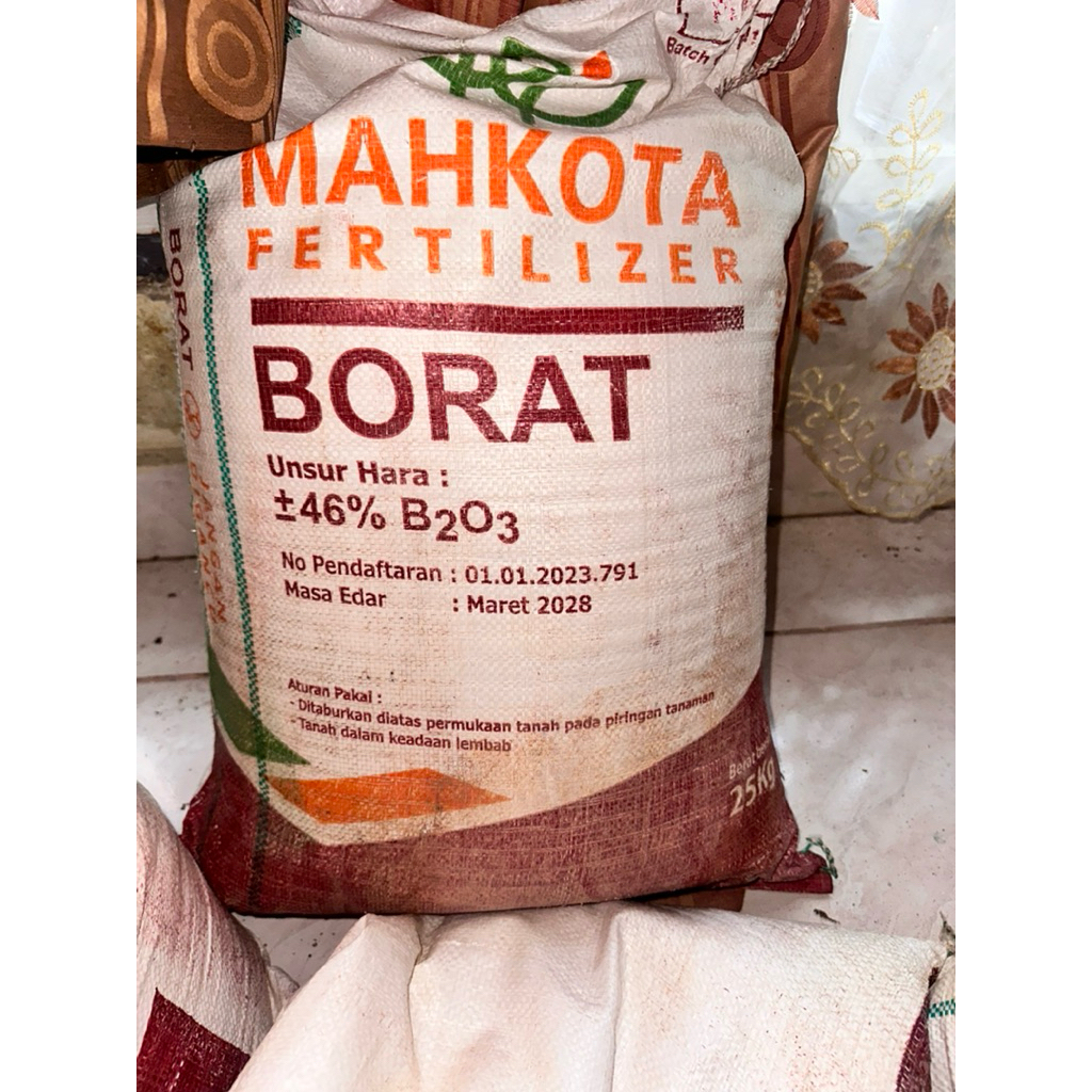 Pupuk Borate Mahkota B203 46% Kemasan Repack Original 100%