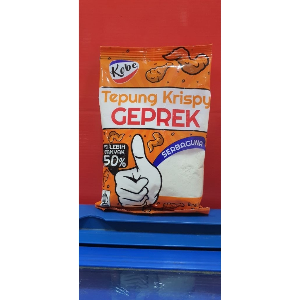 

Kobe Tepung Krispy Geprek 110gr