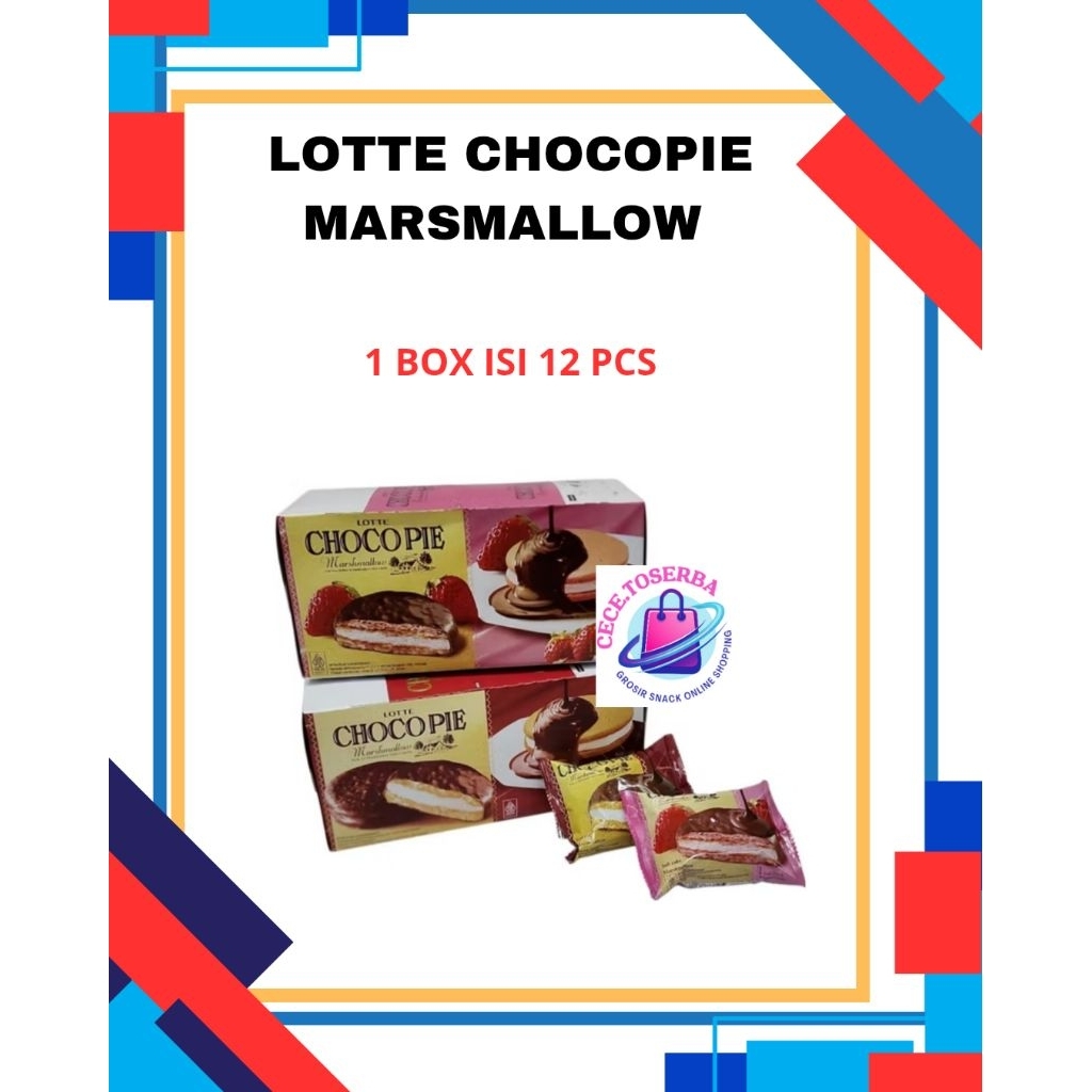 

LOTTE CHOCOPIE MARSHMALLOW 1 BOX 12 PACK