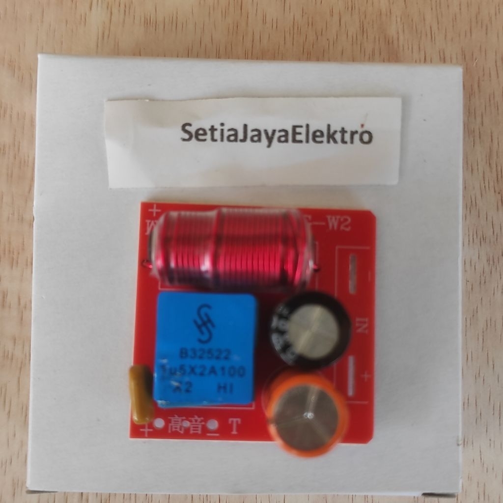 ZG-W2 crossover pasif 2 way treble middle / ZG W2 vokal mid high passive speaker crossover