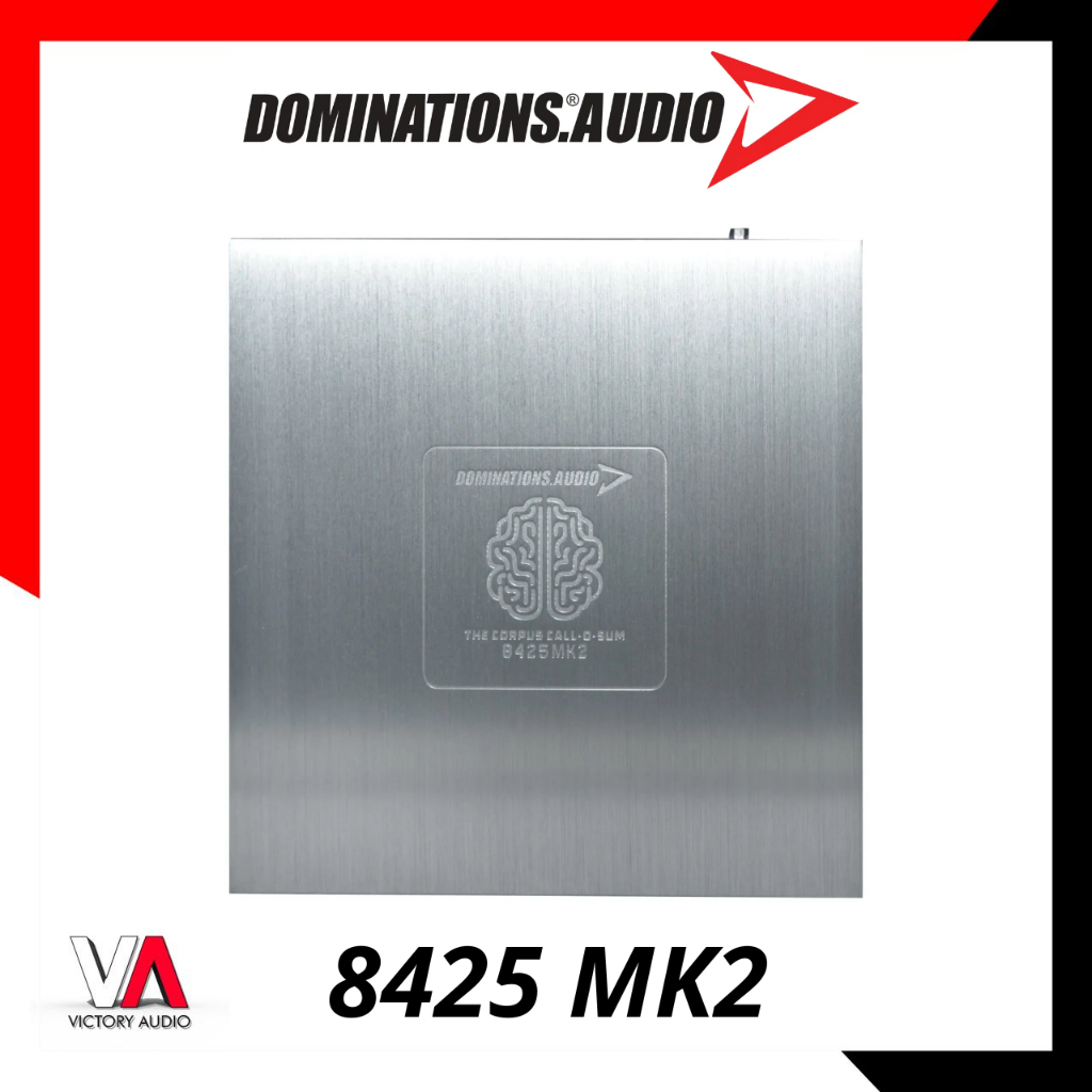 Dominations Audio 8425 MK2 8 Saluran DSP Kualiti Specialist Car Audio USB Input 4 Channel High Level