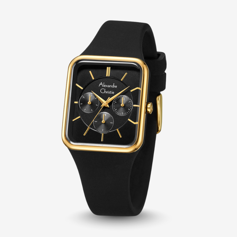 JAM TANGAN ALEXANDRE CHRISTIE WANITA AC 2744 RUBBER ORIGINAL GARANSI RESMI/ALEXANDER CRISTIE 2744