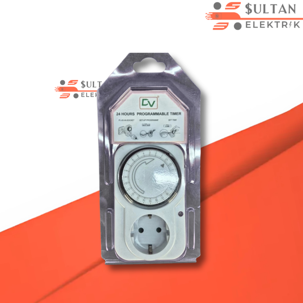 TS-ED1 Stop Kontak Weekly Timer Listrik Digital Programmable Otomatis 24 Jam High Quality DV