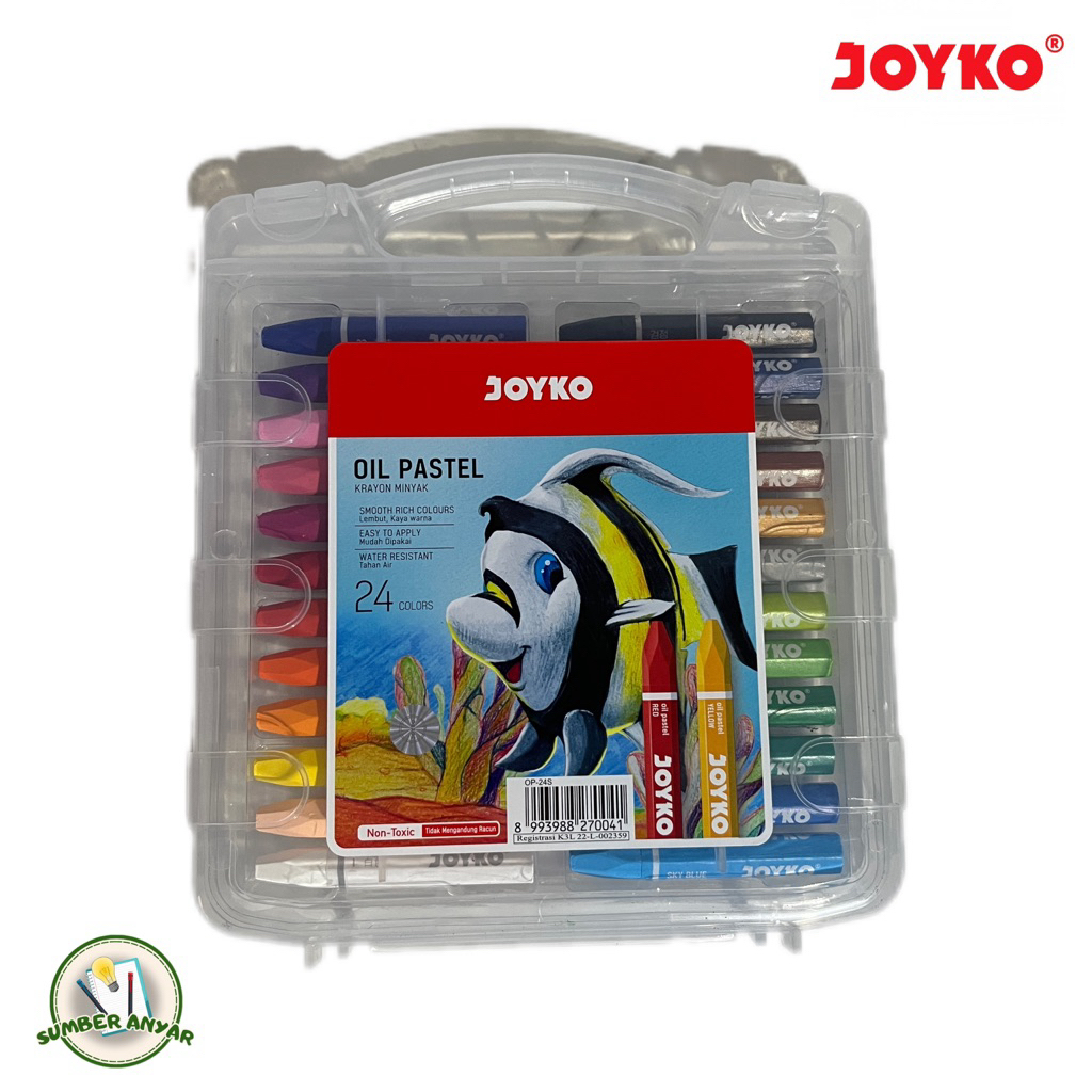 

JOYKO Krayon / Oil Pastel 24 Warna