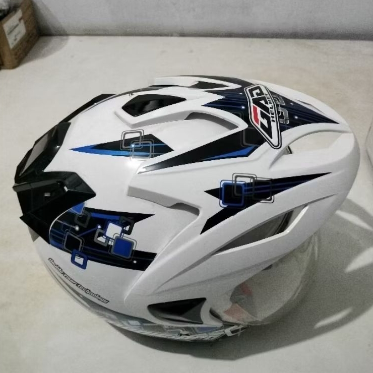 Helm GAG Spirit 2 visor motif helm GAG Spirit double visor helm double visor