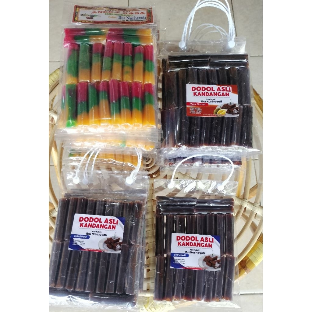 

Dodol Kandangan kemasan tas