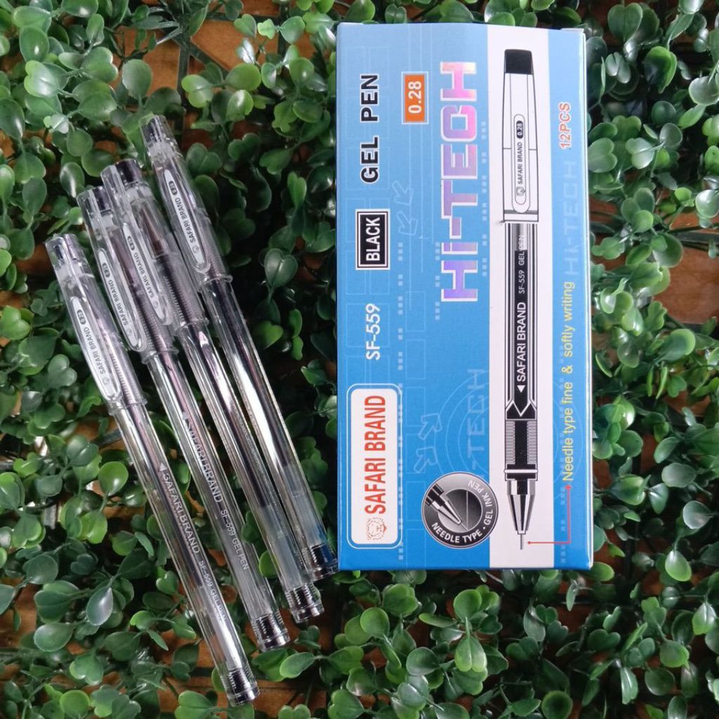 

Pulpen Gel Safari Brand Hi-Tech SF-559