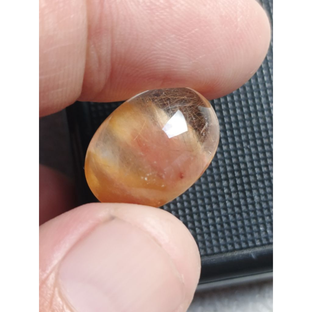 top kecubung serat cendana merah & orange