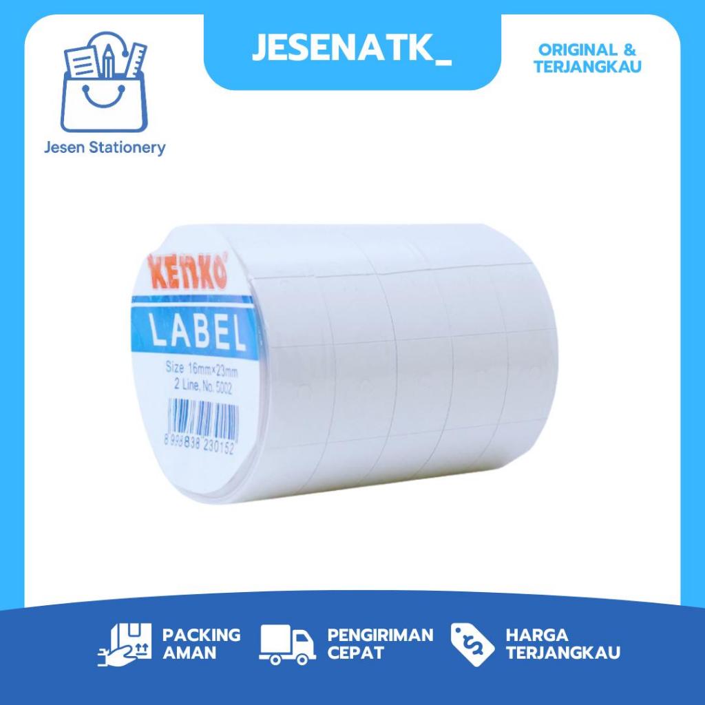 

Kenko Label Harga 16 mm x 23 mm – Stiker 2 Line