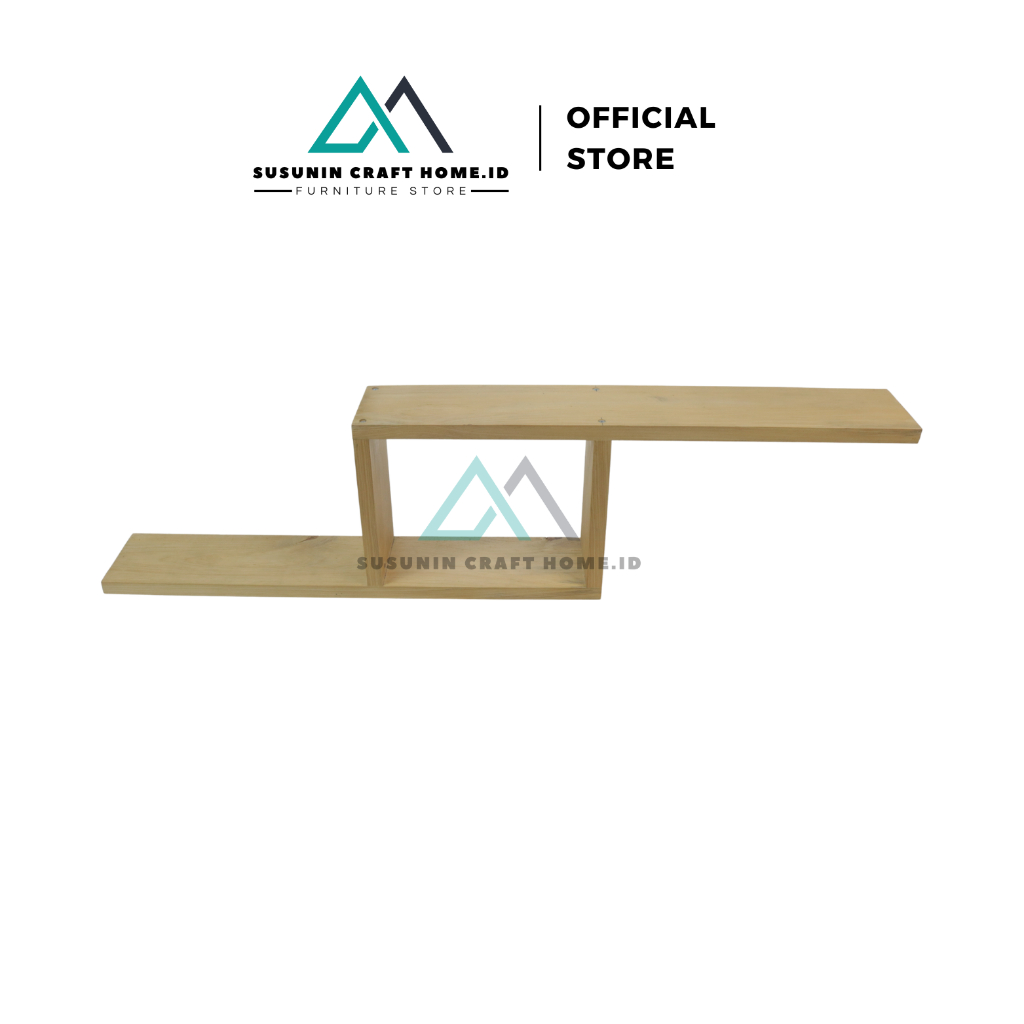 Rak Kayu Pinus Rak Buku Novel Majalah Rak Vas Bunga Rak Gantung Dinding Aesthetic