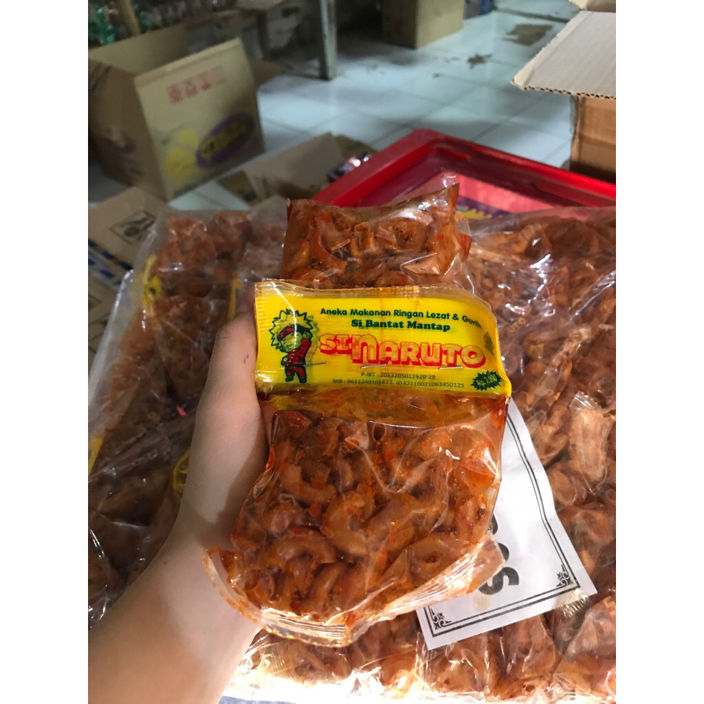 makaroni bantet pedas|Naruto pedas|Makaroni murah pedas