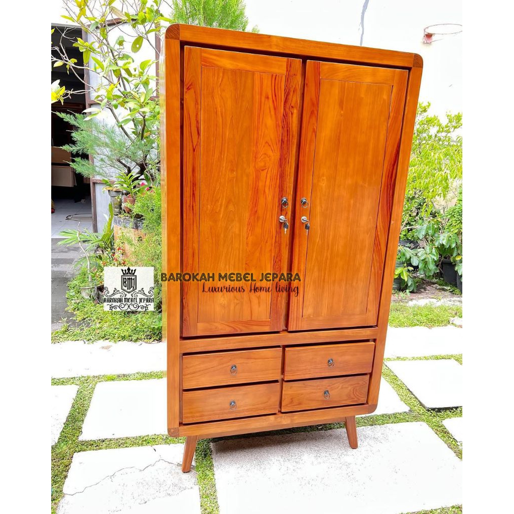 lemari anak kayu jati minimalis model retro terbaru lemari pakaian anak minimalis kayu lemari baju a