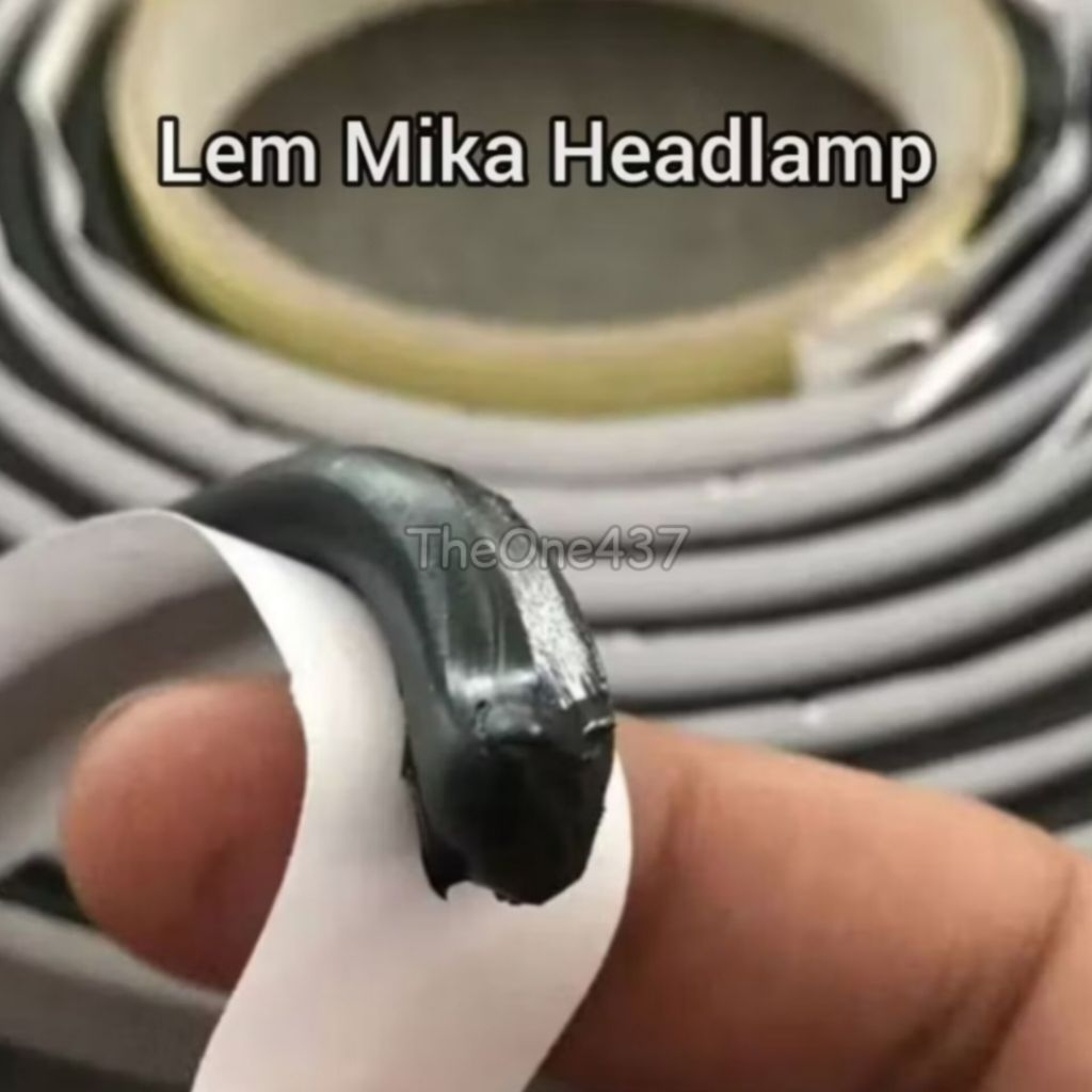 LEM MIKA HEADLAMP ORIGINAL 7.9MM / OEM ORGAVYL SNAKE GLUE BUTY | LEM DODOL LEM DODOL BUTYL LEM MIKA 