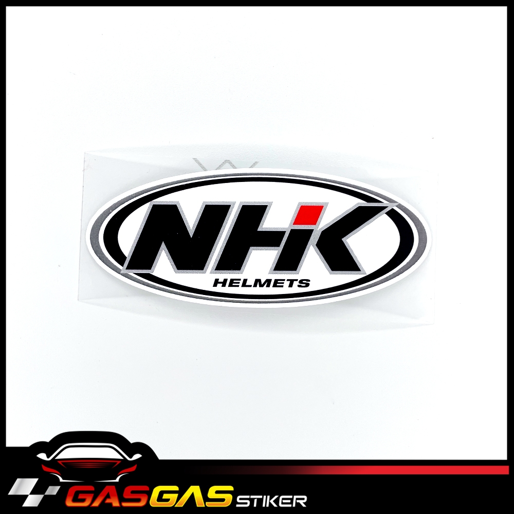 Stiker Helm NHK | NHK Helmet | Stiker Helm Dan Motor Bahan Kualitas Premium Stiker Sponsor Racing