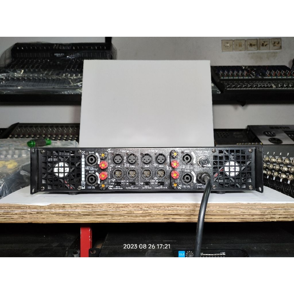 Power Amplifier / Apollo PA40008 / Kelas H / 4 Channel / APL PA 40008 4CH 4 Chanel – 800W