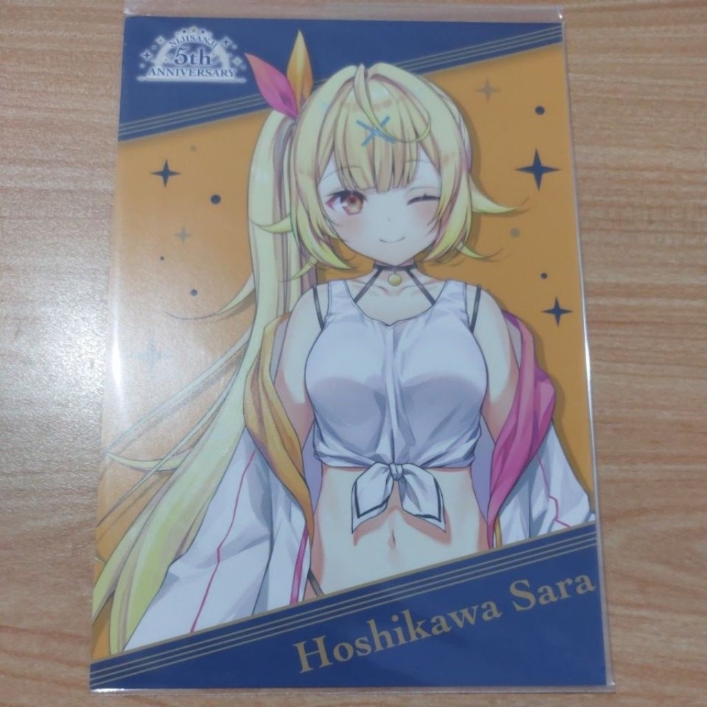 OFFICIAL BROMIDE VTUBER NIJISANJI 5TH ANNIVERSARY HOSHIKAWA SARA