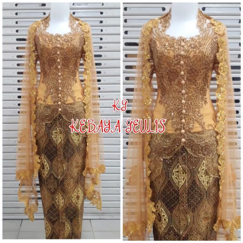 SET KEBAYA PESTA / AKAD KERAH SUNDA MODERN