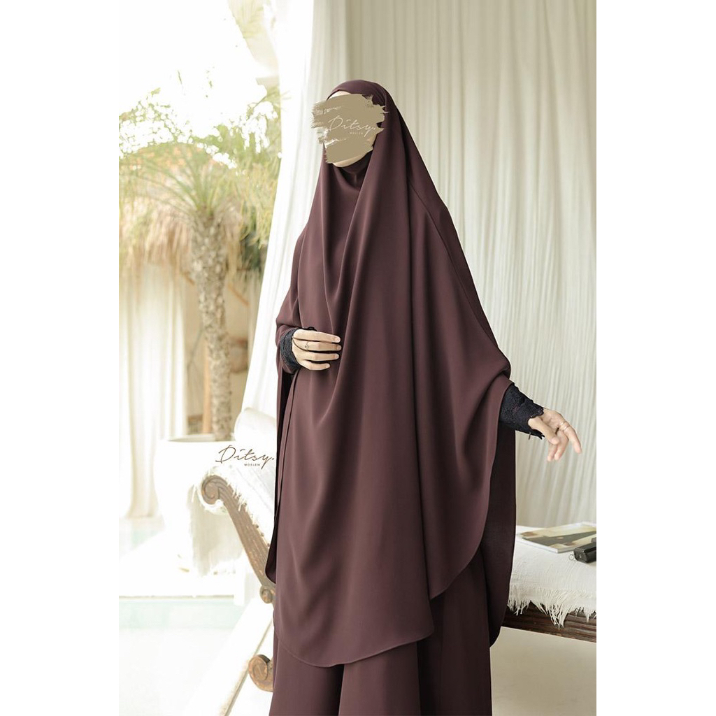 SHAIZA MAIRA JETBLACK SHAIZA MAZEN BLACK SEASTORM BRUNETTE DRIFTWOOD CARAFE DARK PLUM SIZE REGULER L