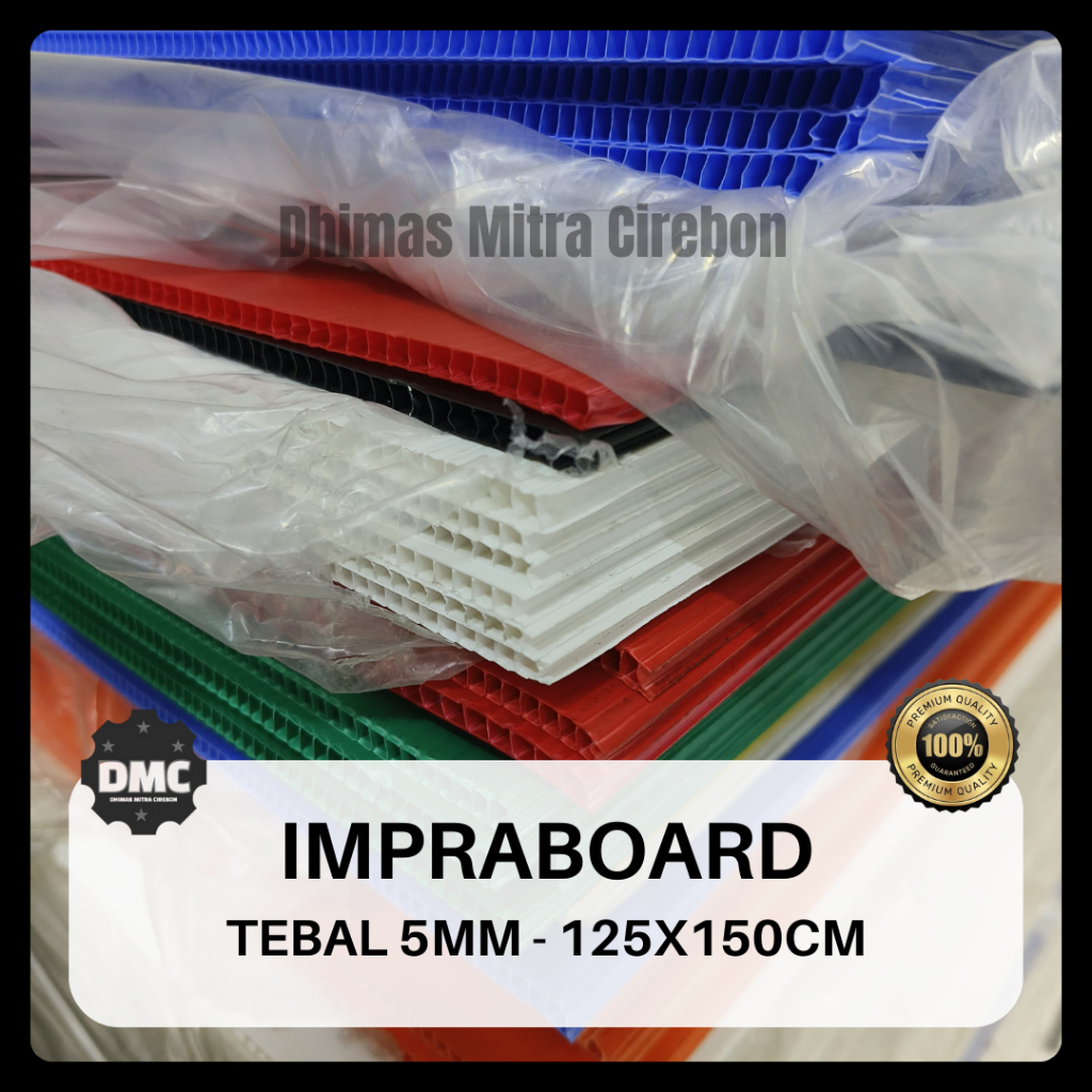 

Impra Board 5MM 125x150cm Infraboard Papan Plastik Ukuran 125x150cm