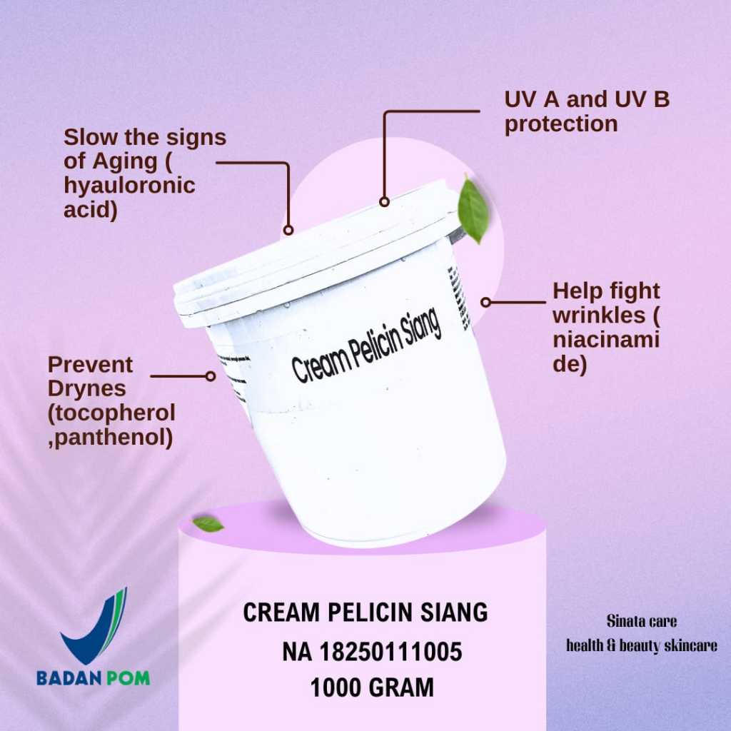 CREAM PELICIN SIANG KILOAN ISI 1 KG (SALEP PELICIN SIANG)