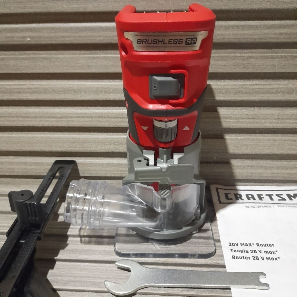 Stanley Fatmax mesin profil craftsman router cordless brushlessRP new original