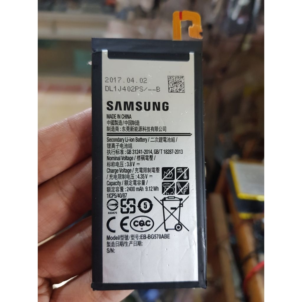 BATRE ORI COPOTAN SAMSUNG J5 PRIME