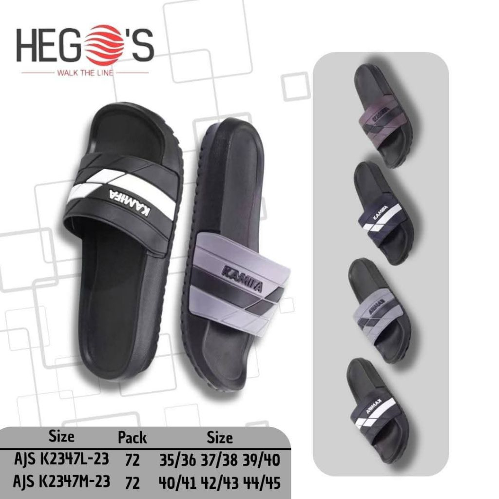 SANDAL, SANDAL COWOK, SANDAL KARET COWOK, SANDAL KARET, SANDAL HITAM PUTIH, SANDAL SLOP COWOK, SANDA