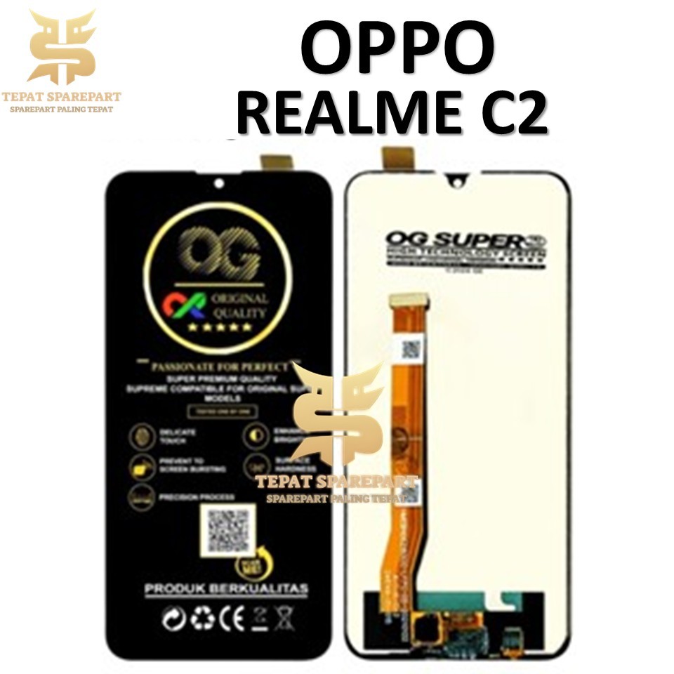 Lcd Touchscreen LCD OPPO REALME C2 Fullset Original