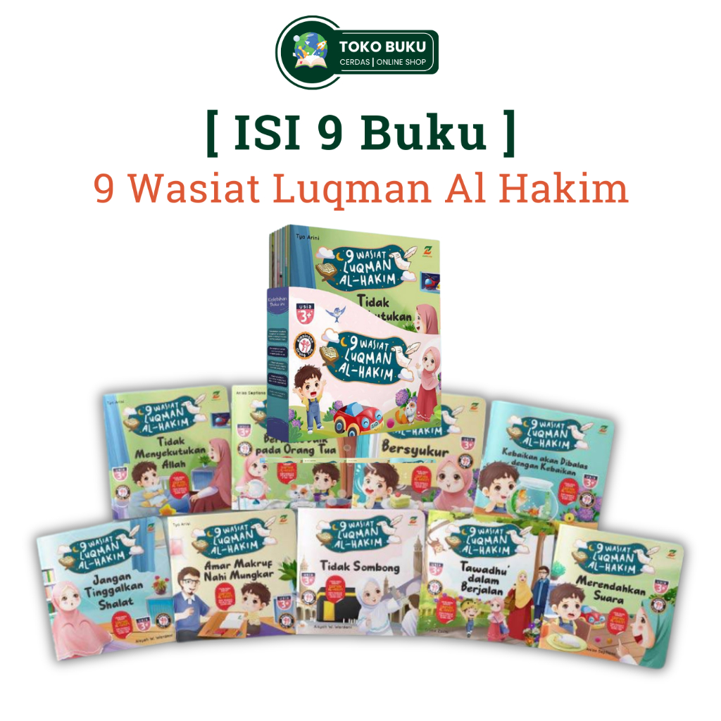 CTK    Buku Anak  9 Wasiat Luqman AlHakim buku cerita anak  buku cerita islami  buku cerita anak isl