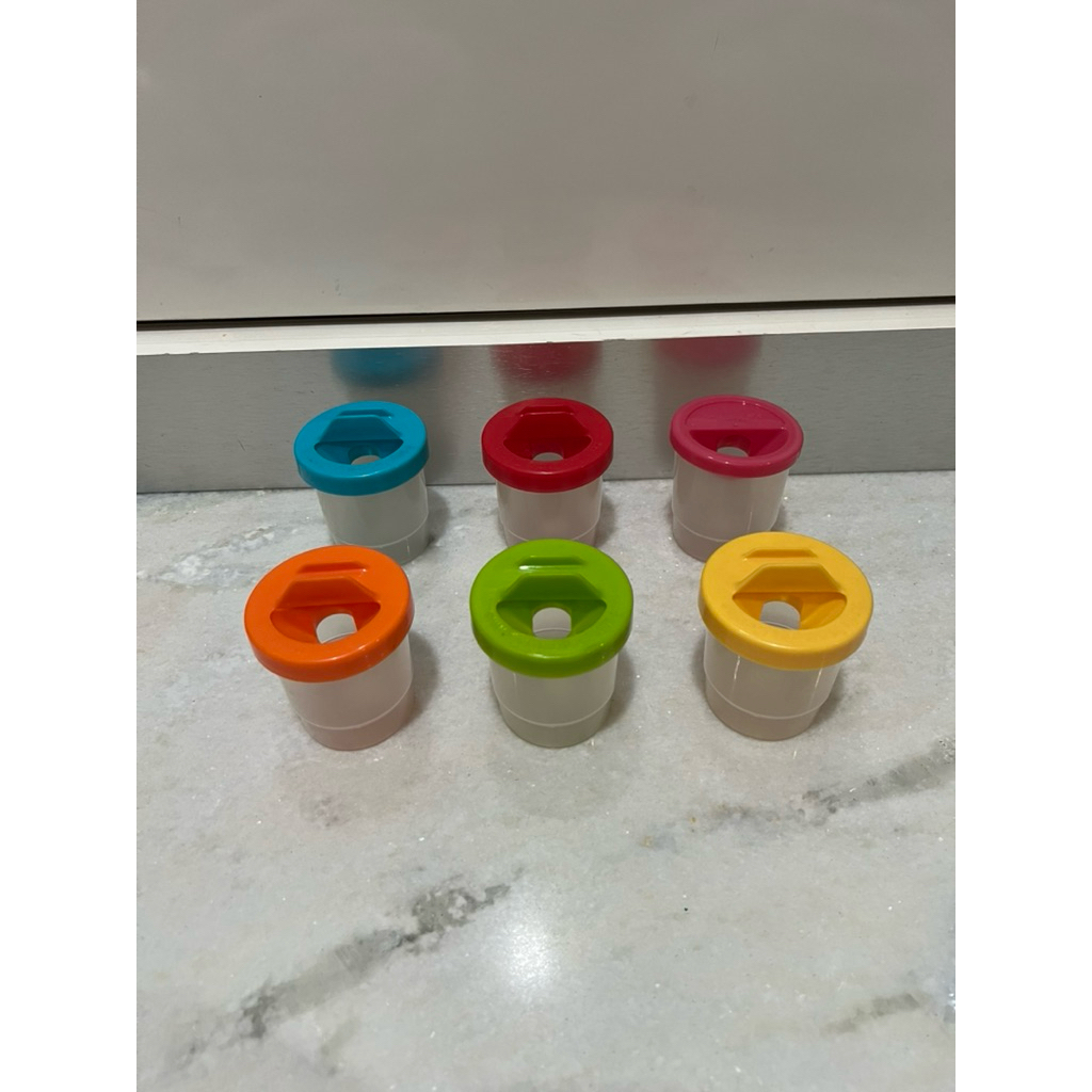 

ELC Mothercare Botol kuas set isi 6 lukis cat airr