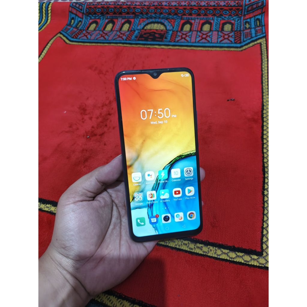 infinix hot 11 play 6000mah resmi ram 4gb 64gb bagus hp bekas bagus murah