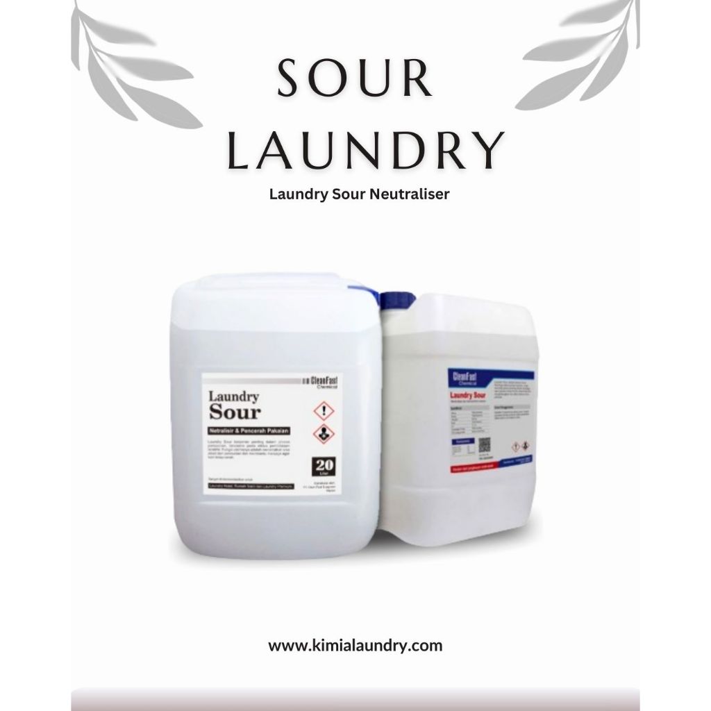 Laundry Sour Neutralizer 25 Liter Cairan Penetral Deterjen dan Alkali