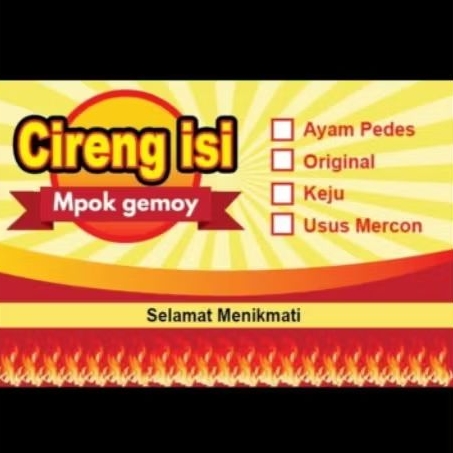 

-CIRENG ISI AYAM MPOK GEMOY-