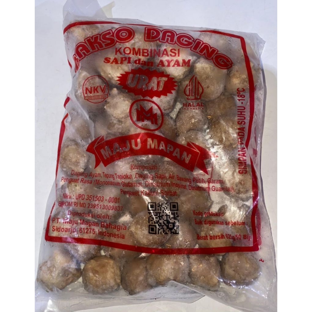 

Maju Mapan Bakso Urat Isi 50 Biji