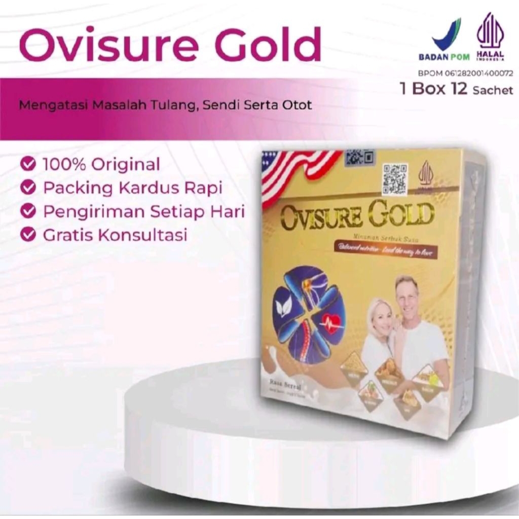 

OVISURE GOLD USA SUSU HERBAL ORIGINAL Mengobati Reumatik Menurunkan Kolesterol
