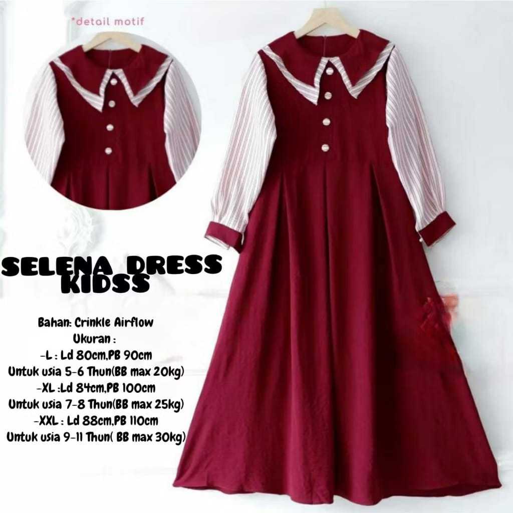 Tatiana Dress Gamis Anak Tanggung Terbaru Baju Muslim Anak Baju Gamis style